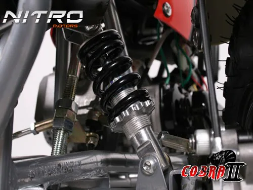 Dětská čtyřkolka ATV Cobra 2 49cc oranžová + el. start