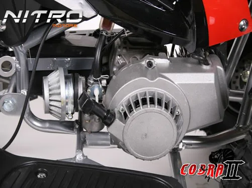 Dětská čtyřkolka ATV Cobra 2 49cc oranžová + el. start