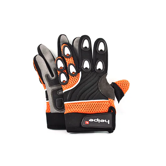 Dětské MotoCross rukavice Heipe Oranžové