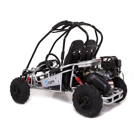 Dětská Buggy Shark 156ccm- Stříbrná