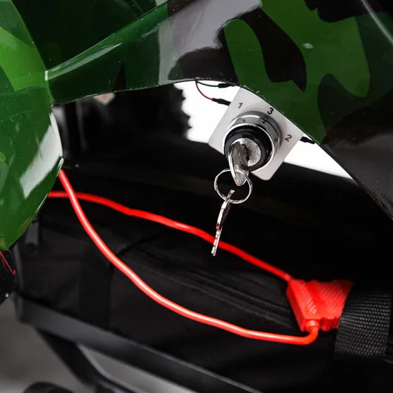 Dětská čtyřkolka Eco Torino 800W Green Camo