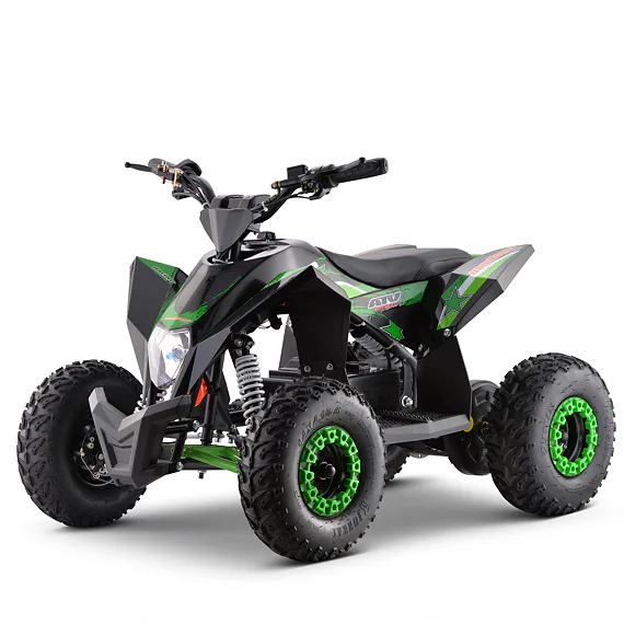 Dětská elektrická čtyřkolka FactoryTeam 1000W - Zelená