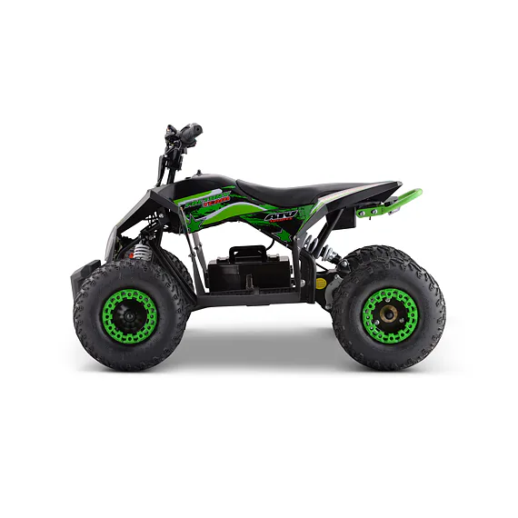 Dětská elektrická čtyřkolka FactoryTeam 1000W - Zelená