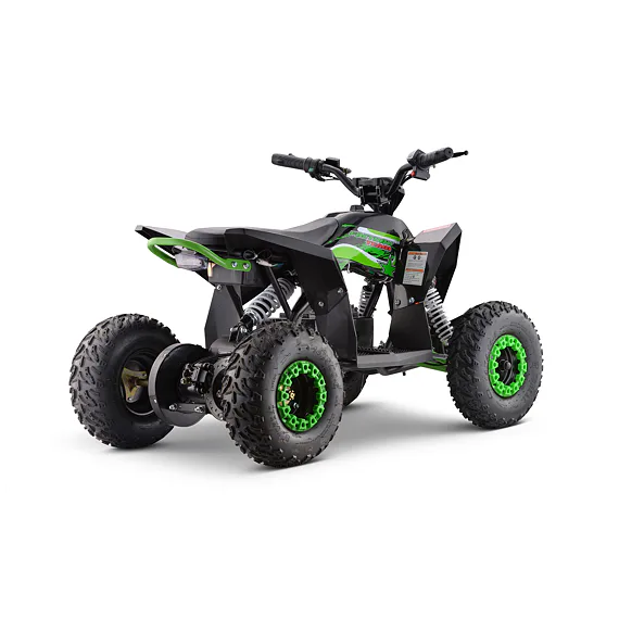 Dětská elektrická čtyřkolka FactoryTeam 1000W - Zelená
