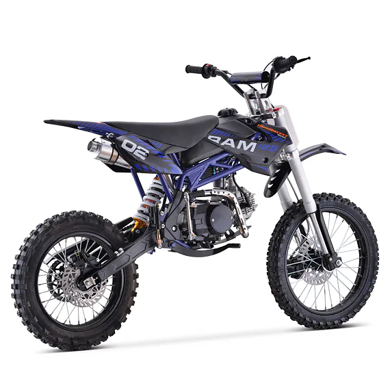 Pitbike SKY 17/14, 125ccm - Modrý