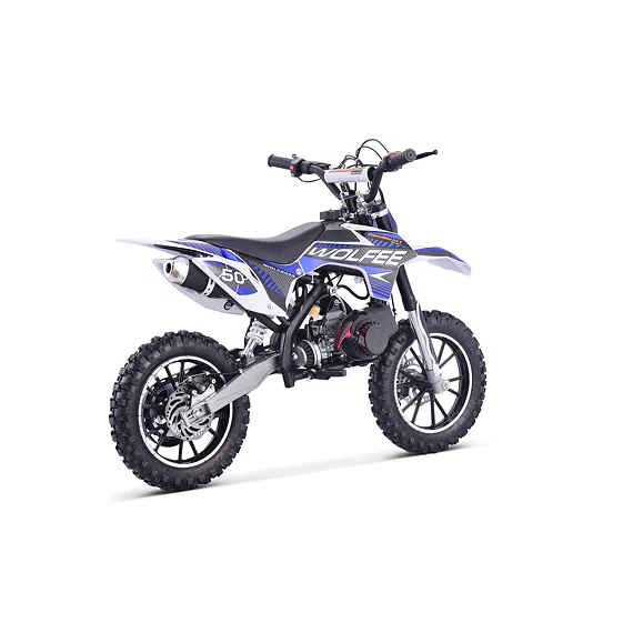 Minicross Gazelle 49ccm E-start - Modrý