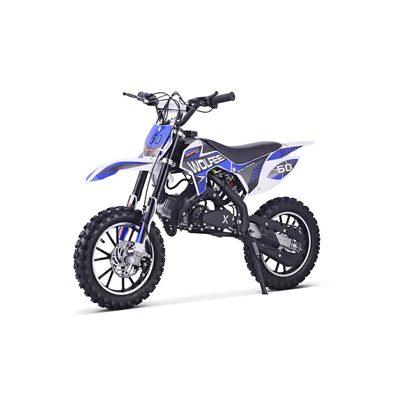 Minicross Gazelle 49ccm E-start - Modrý