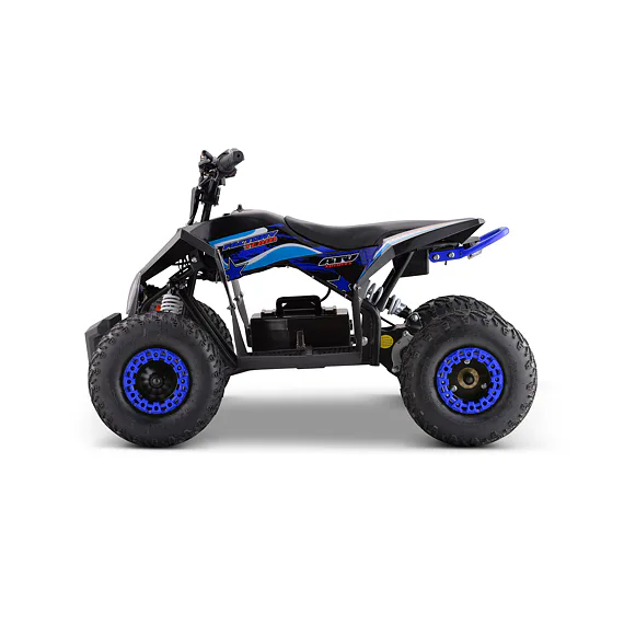 Dětská elektrická čtyřkolka FactoryTeam 1000W - Modrá