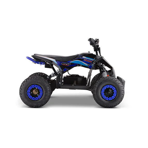 Dětská elektrická čtyřkolka FactoryTeam 1000W - Modrá