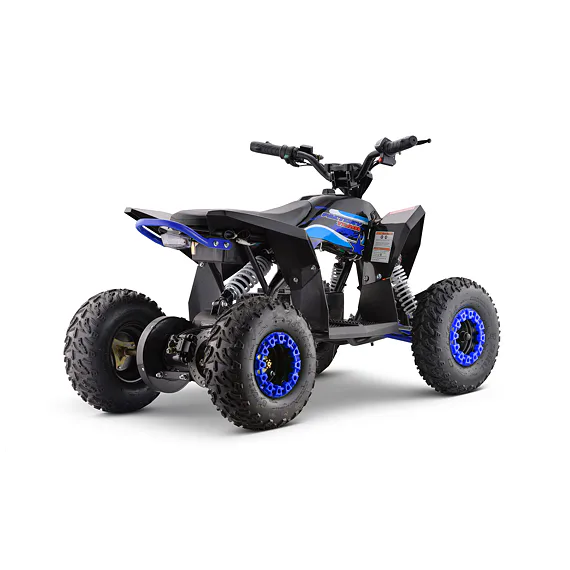 Dětská elektrická čtyřkolka FactoryTeam 1000W - Modrá