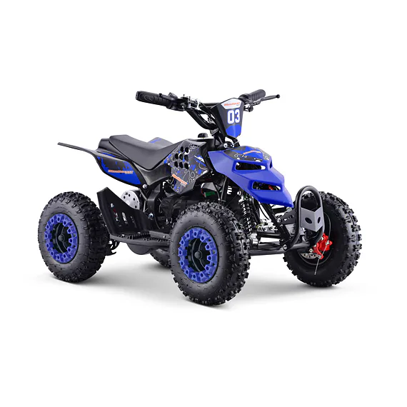 Elektrická čtyřkolka Repti Deluxe 1000W - Modrá