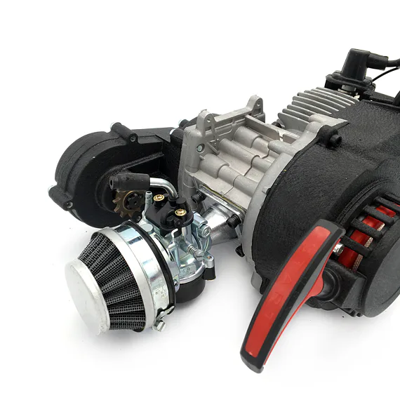 Motor pro minicross 49ccm s tuningovou převodovkou a 15mm karburátorem