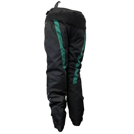 Dětské moto kalhoty HEIPE zelené