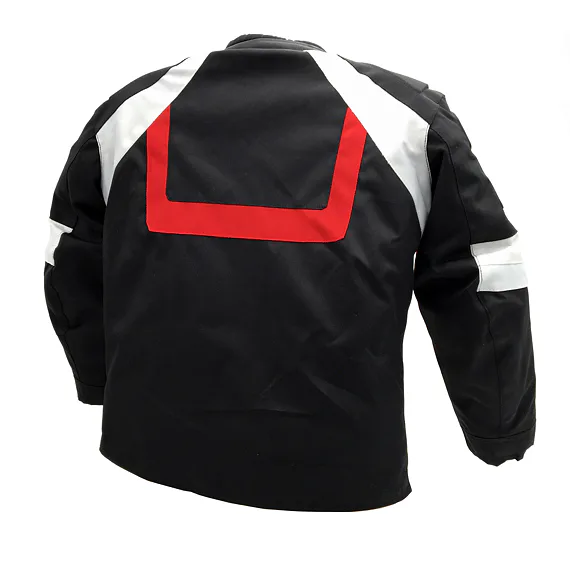 Dětská moto bunda HEIPE červená