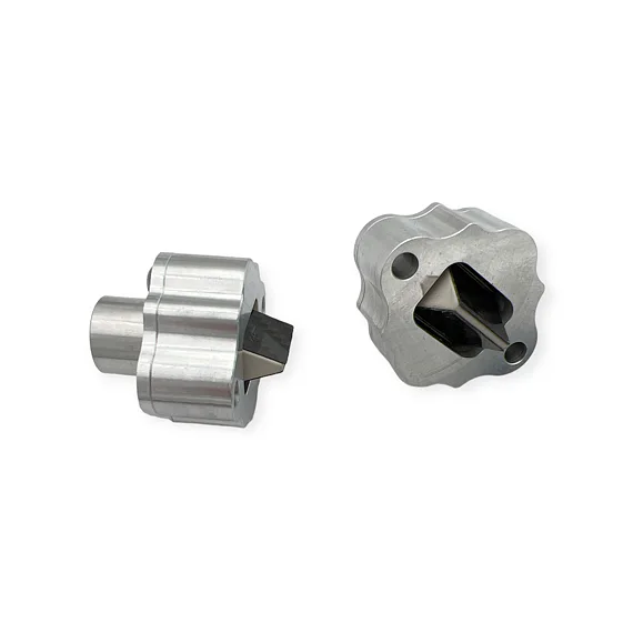 Karbonové klapky pro motokolo 40mm 