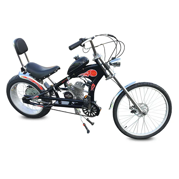 Motokolo Petrol Biker Chopper 80cc Black