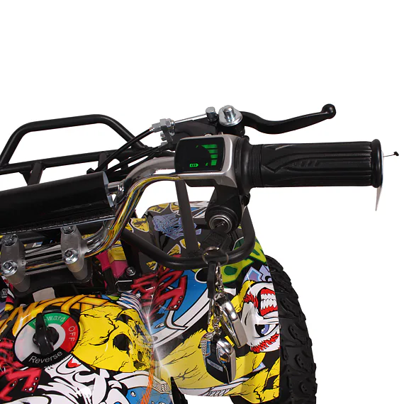 Elektrická čtyřkolka MiniRocket Torino 1000W Graffiti
