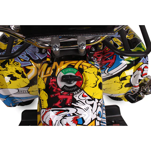 Elektrická čtyřkolka MiniRocket Torino 1000W Graffiti