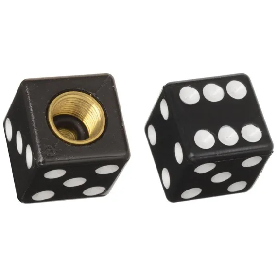 Čepičky ventilků Oxford Lucky Dice 