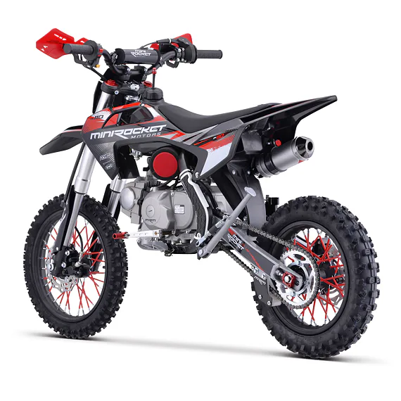 Pitbike MiniRocket DK110 Poloautomat, černý