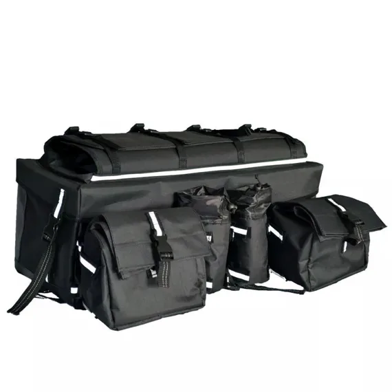 Brašna pro čtyřkolky MiniRocket ATVBAG Černá