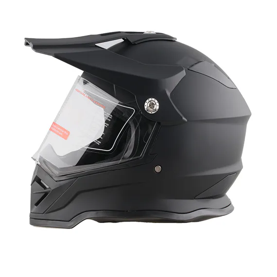 Motocrossová přilba Heipe H1 Skull- Modrá