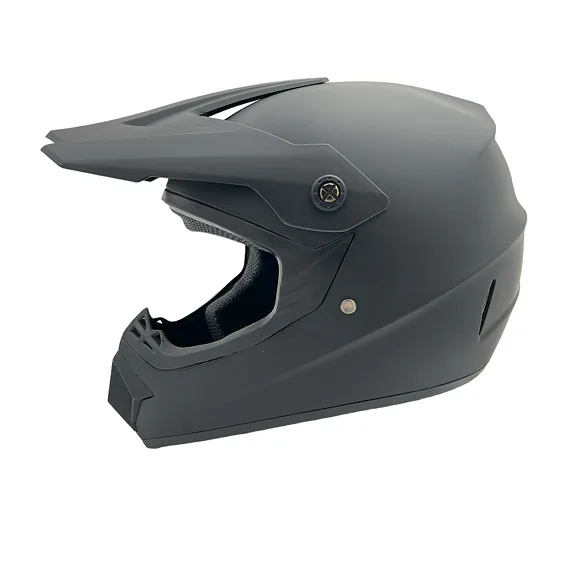 Dětská cross helma Future Black Matt