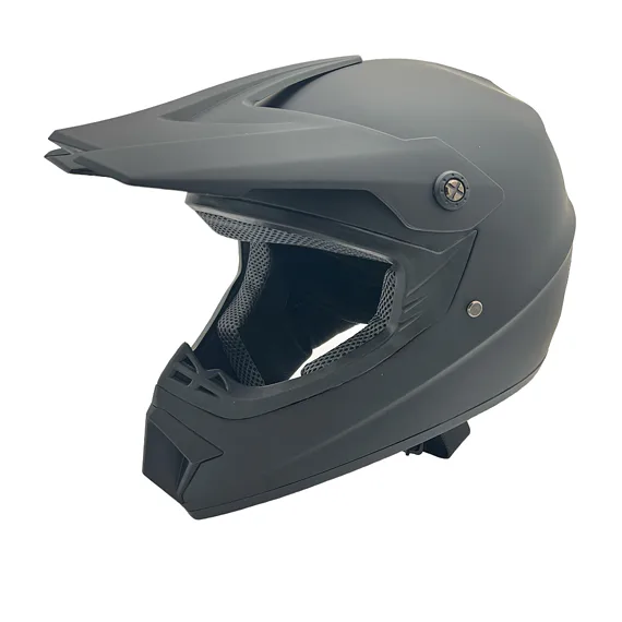 Dětská cross helma Future Black Matt