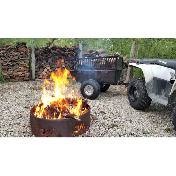 Vozík za čtyřkolku s bočnicemi MiniRocket Rancher