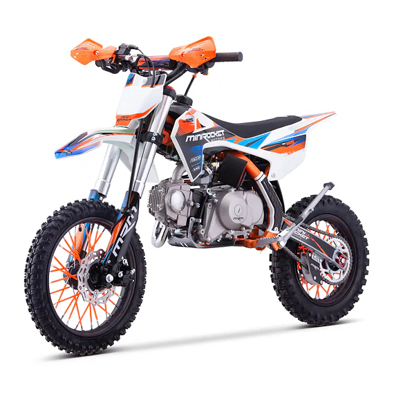 Pitbike MiniRocket DK125 14"/12" Automat, oranžový
