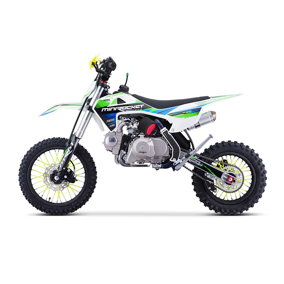Pitbike MiniRocket DK125 14"/12" Automat, modrý