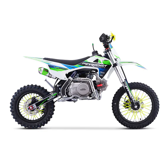 Pitbike MiniRocket DK125 14"/12" Automat, modrý