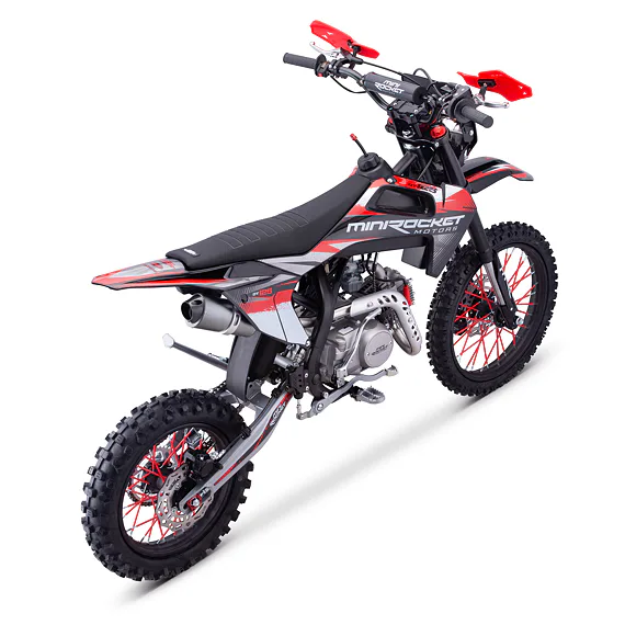 Pitbike MiniRocket DT125 17"/14" Enduro, černý