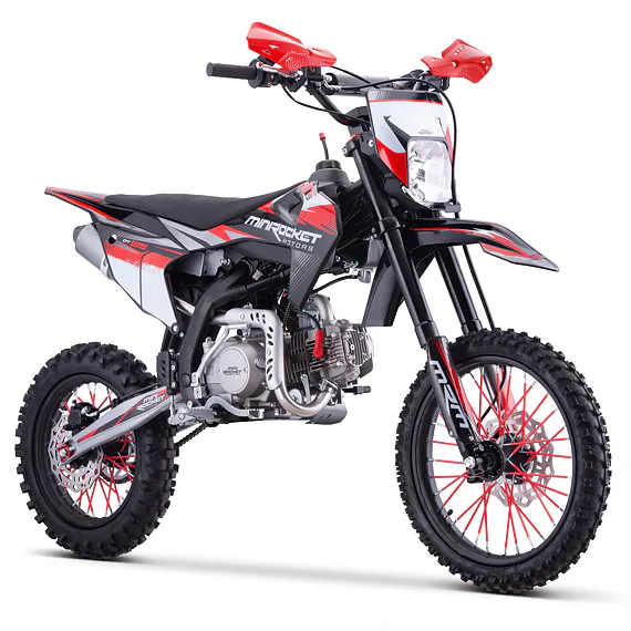 Pitbike MiniRocket DT125 17"/14" Enduro, černý