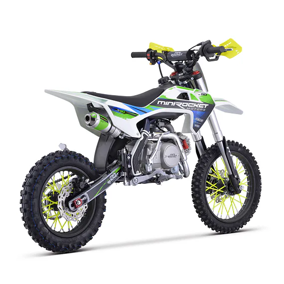 Pitbike MiniRocket DK110 Poloautomat, modrý