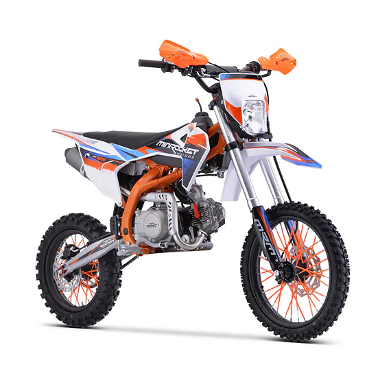 Pitbike MiniRocket DT125 17"/14" Automat, oranžový