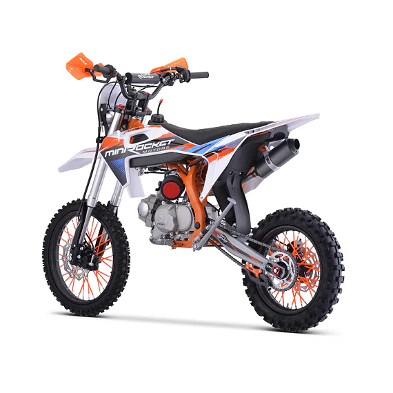 Pitbike MiniRocket DT125 17"/14" Automat, oranžový