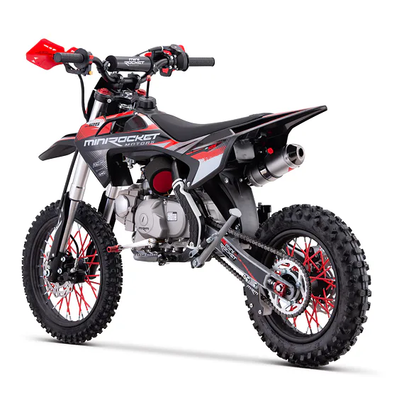 Pitbike MiniRocket DK125 Poloautomat, černý