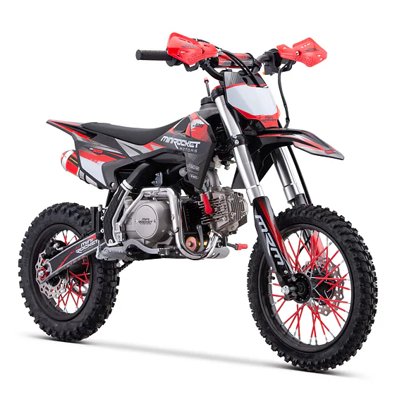 Pitbike MiniRocket DK125 Poloautomat, černý