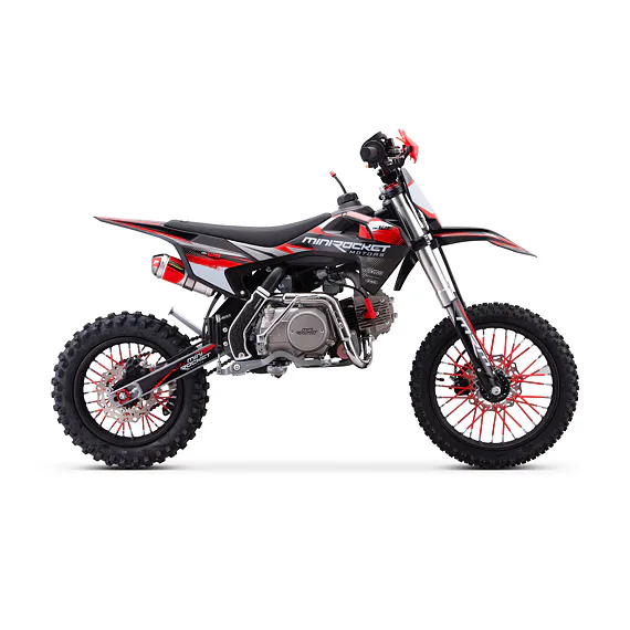 Pitbike MiniRocket DK125 Poloautomat, černý