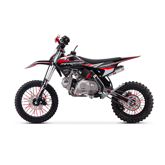 Pitbike MiniRocket DK125 Poloautomat, černý