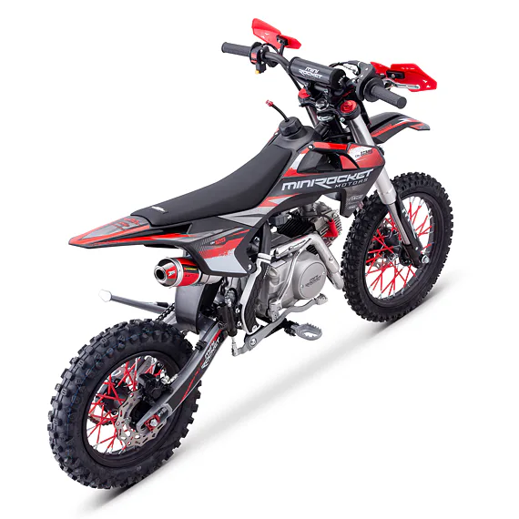 Pitbike MiniRocket DK125 Poloautomat, černý