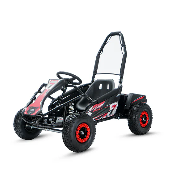 Akumulátorová Bugina MiniRocket MudMonster 1000W, červená