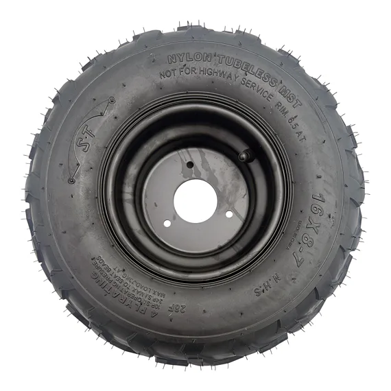 Levé kolo s diskem 16x8-7" V-Profil, ocelový ráfek 3 díry