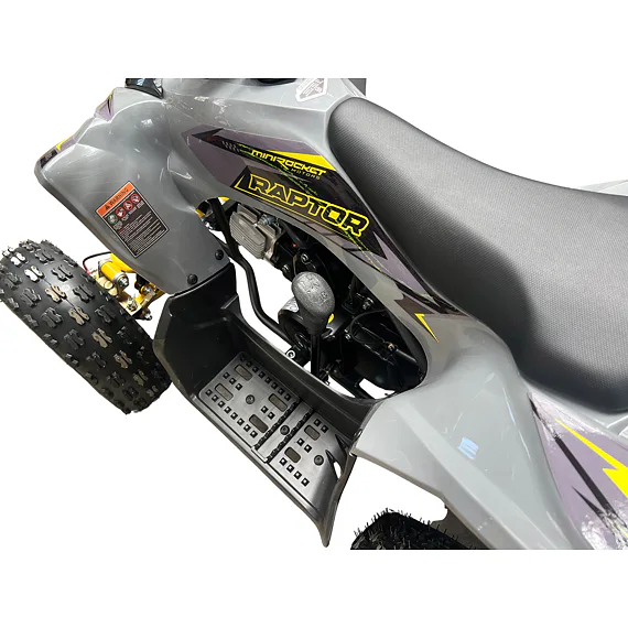 Dětská čtyřkolka MiniRaptor 110cc, šedá