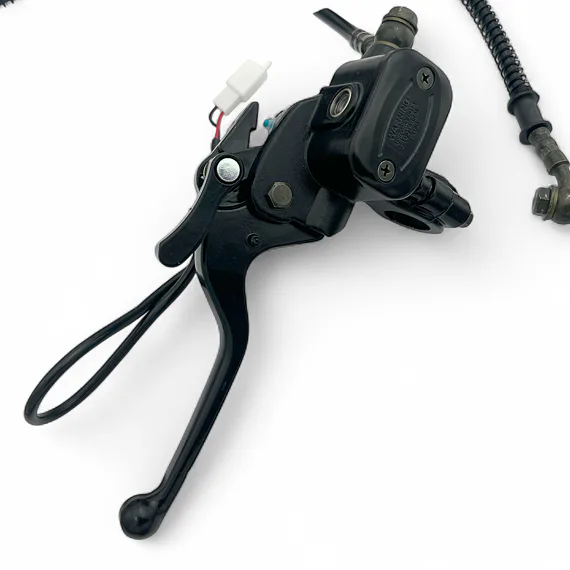 Zadní hydraulická brzda pro větší elektrické čtyřkolky