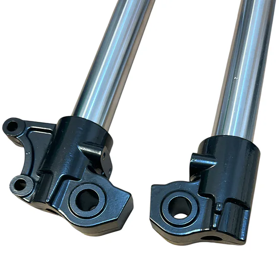 Přední vidlice pitbike 735mm, stříbrné