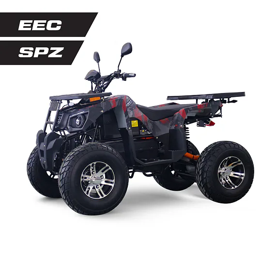 Elektrická čtyřkolka MiniRocket GreenLander 3000W SPZ, red camo