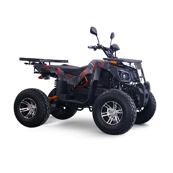 Elektrická čtyřkolka MiniRocket GreenLander 3000W SPZ, red camo