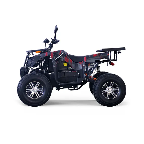 Elektrická čtyřkolka MiniRocket GreenLander 3000W SPZ, red camo